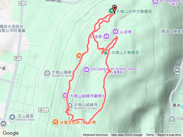 大崗山登山步道預覽圖