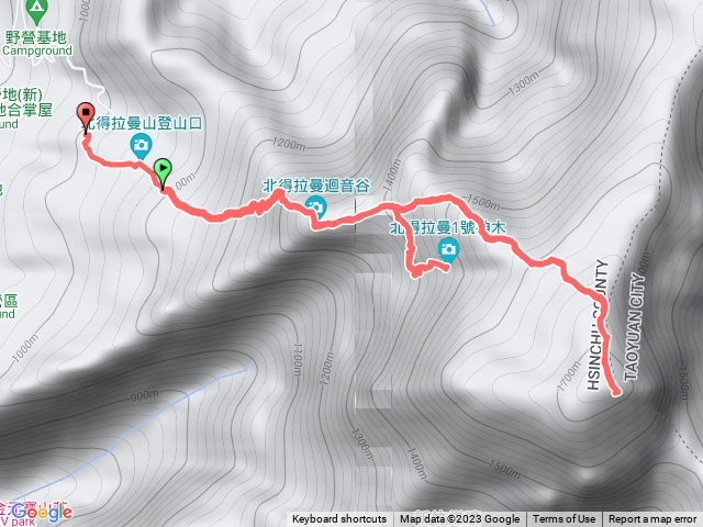 北得拉曼+內鳥嘴山