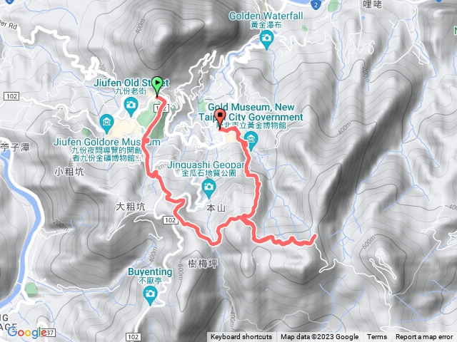 九份 雕山古道 草山戰備道 半屏山 金瓜石