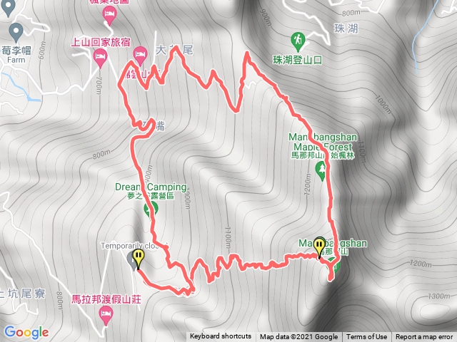 馬拉邦山 O型步道