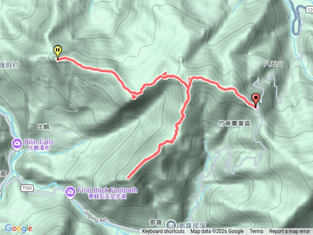 煤比那尖縱走（凌空廊道進出）預覽圖