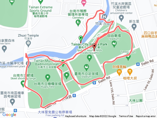 台南市體育公園+竹溪寺