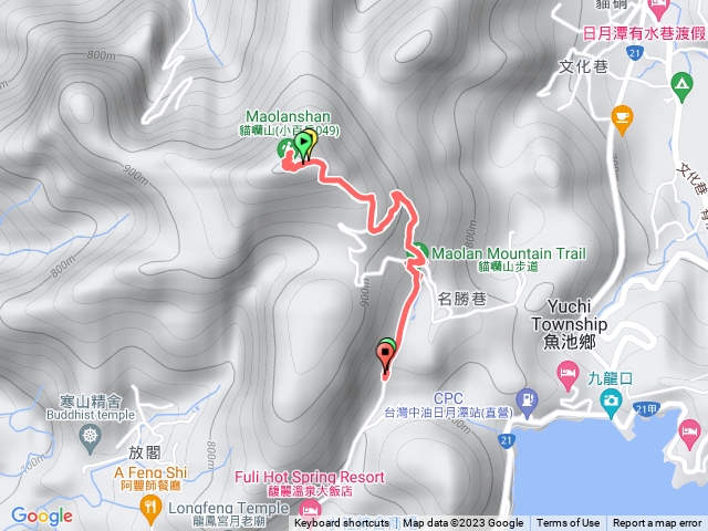 小百岳集起來-貓囒山步道(新井耕吉紀念碑)