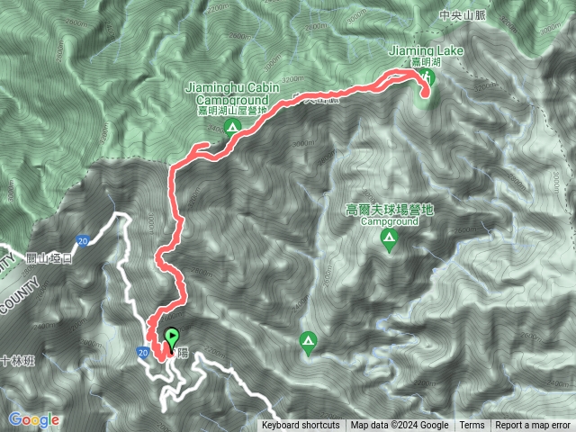 2020-07-24 一日嘉明湖、向陽山、三叉山