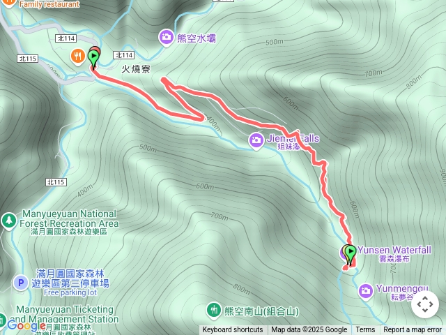 三峽美到靠北雲森瀑布