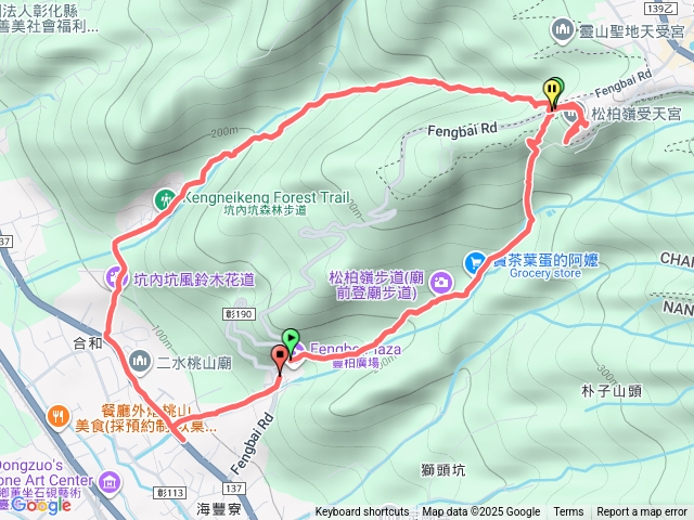 松柏嶺登廟步道-坑內坑步道預覽圖