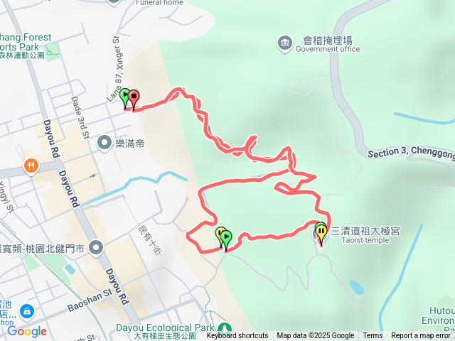 快樂國小往太極宮