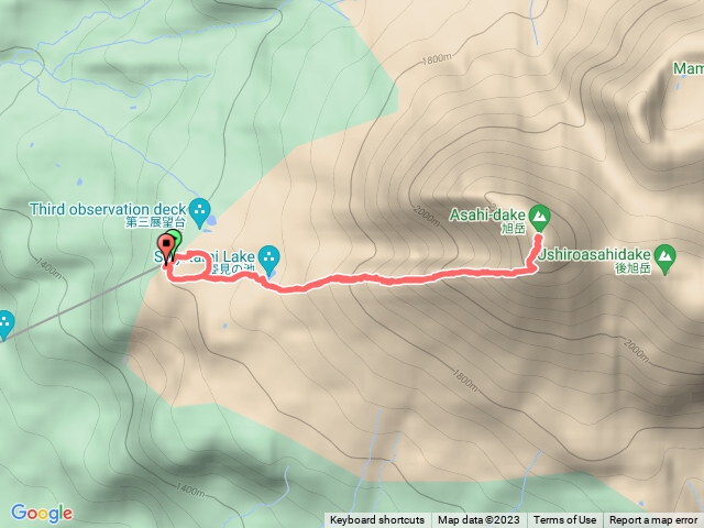 20230622 日本旭岳來回