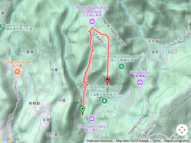 坪頂古圳荷蘭古道高頂山頂山溪山