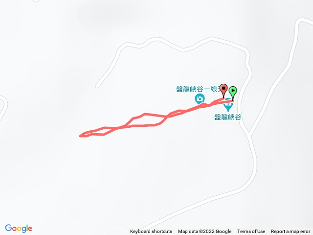 大崗山盤龍峽谷返往