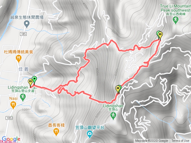 109/11/06笠頂山繞750