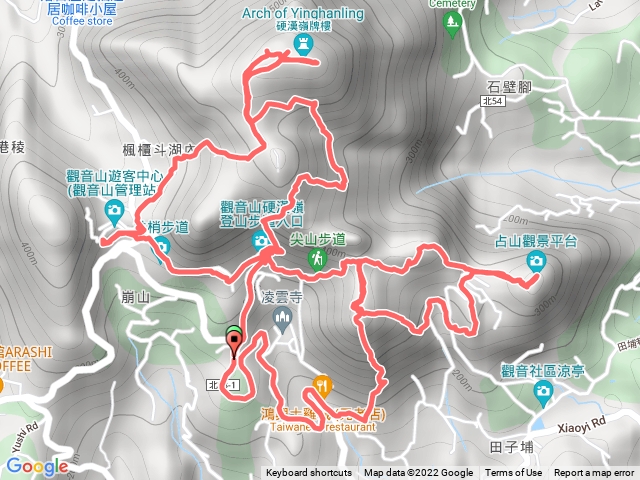 觀音山（硬漢嶺、駱駝嶺、尖山）