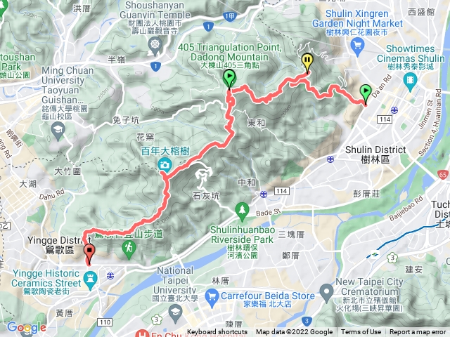 樹林鶯歌大縱走