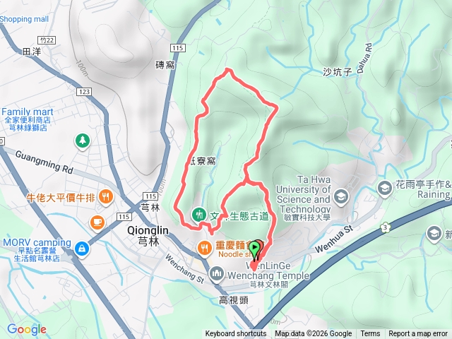 文林生態步道 高梘頭山糖塔山