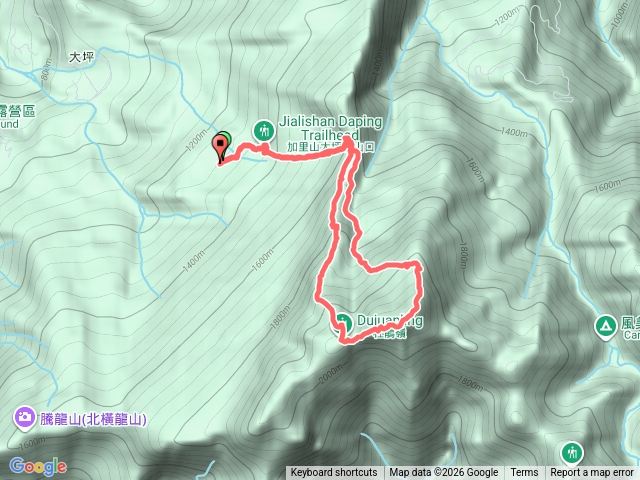 杜鵑嶺到加里山