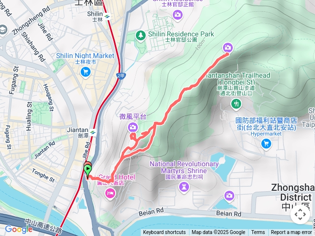 劍潭山步道老地方