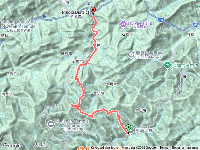 楣子寮山+小粗坑山+乾溪山+高德坑山東南峰+高德坑山