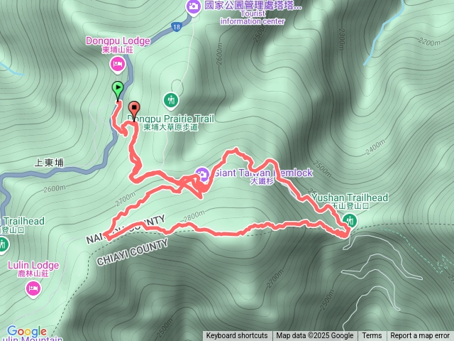 排雲登山服務中心-麟趾山鞍部-麟趾山-排雲登山服務中心預覽圖