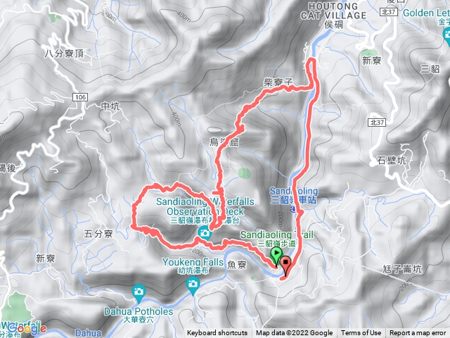 20220718 三貂嶺、獅仔嘴、柴寮O圈 二刷