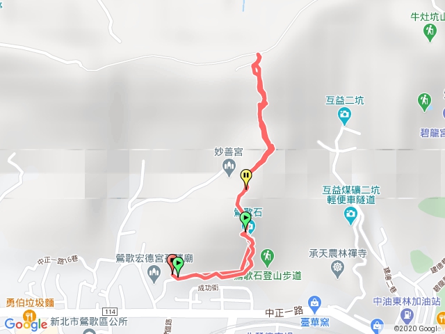 孫龍步道to光明山陵線