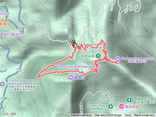 奮起湖大凍山步道預覽圖