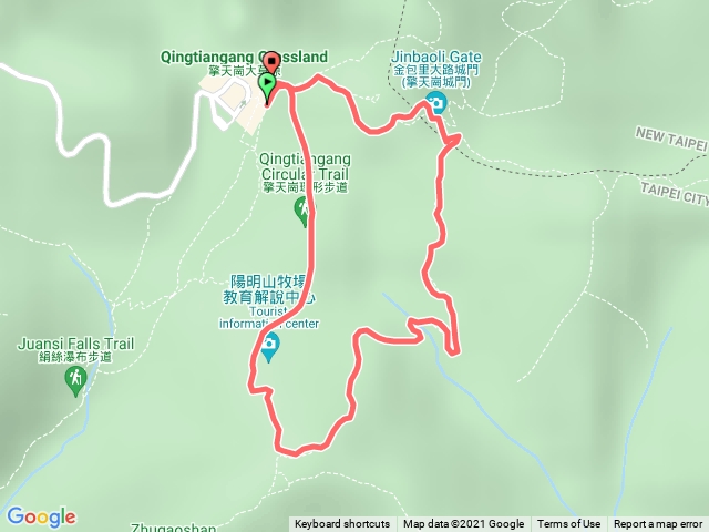 20211216擎天崗環形步道