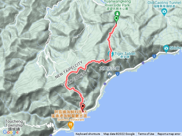 草嶺古道接桃源古至石觀音寺