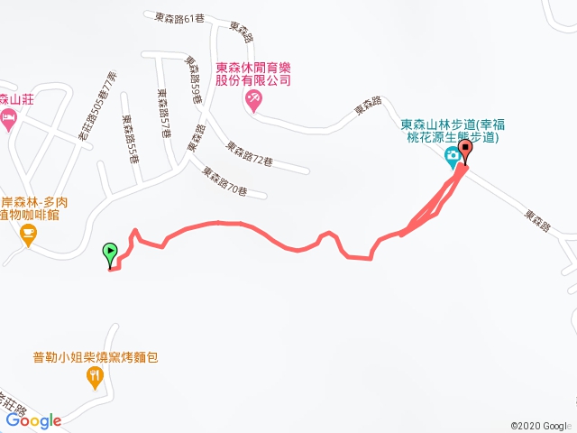 輕鬆東森山步道