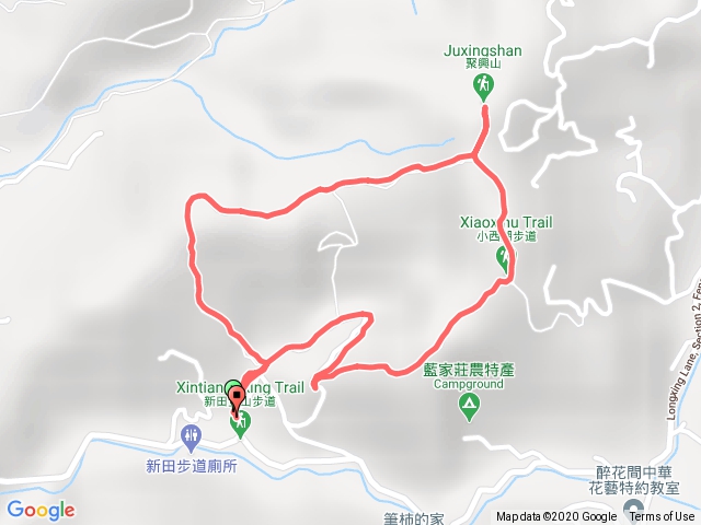 新田步道環走聚興山