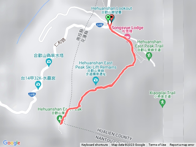 6／6合歡山東峰