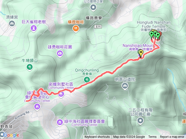 「台灣小百岳」南勢角山-五尖山縱走預覽圖