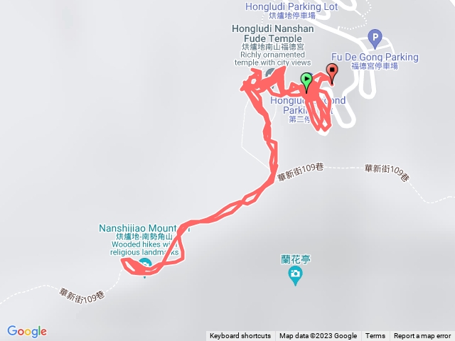 小百岳集起來烘爐地登山步道(南勢角山)202312081740