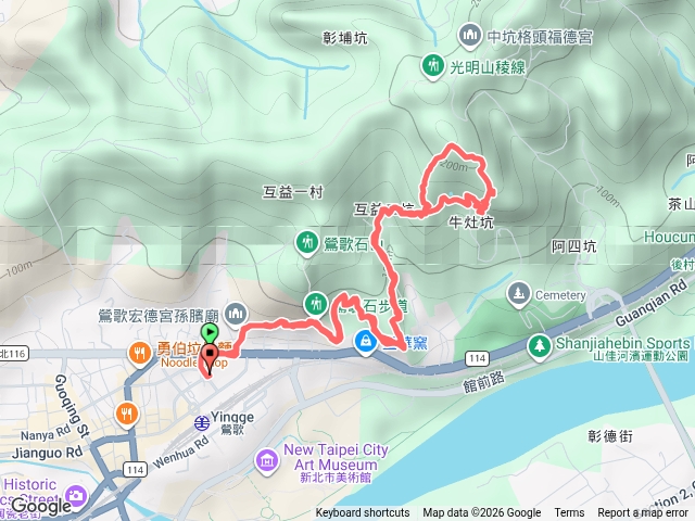 孫龍步道碧龍宮牛灶坑山
