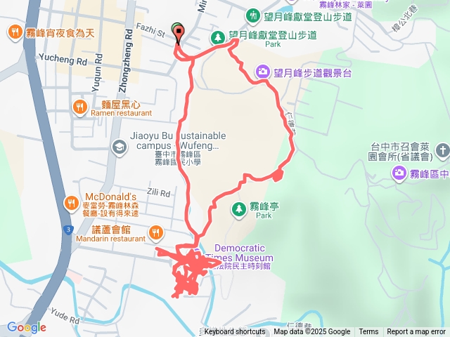 114.10.23 望月峰中心瓏步道