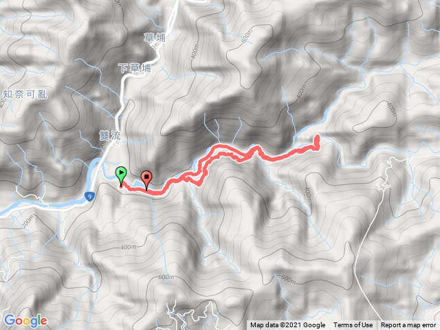 雙流瀑布步道-沿山步道