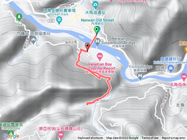 南坪古道->單索吊橋