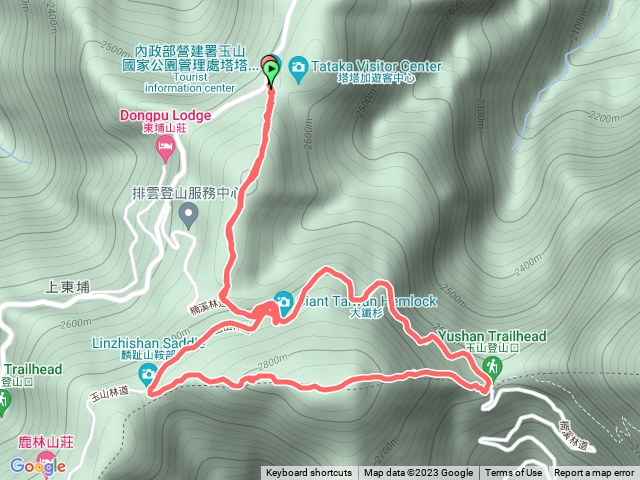 塔塔加上麟趾山