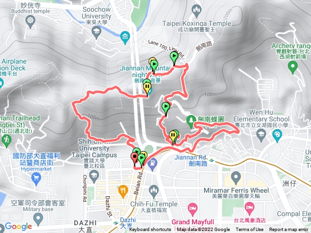 雞南山文間山劍南蝶園