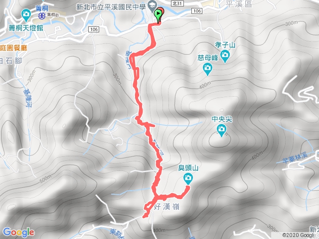 東勢格越嶺古道