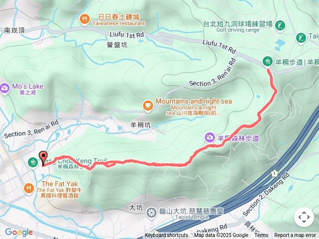 羊稠坑步道