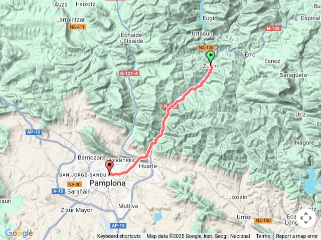 Zubiri➡️Pamplona