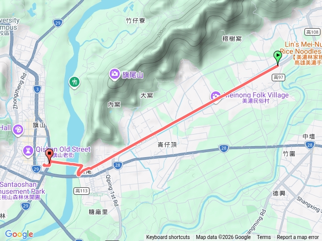 旗靈雙克縱走預覽圖