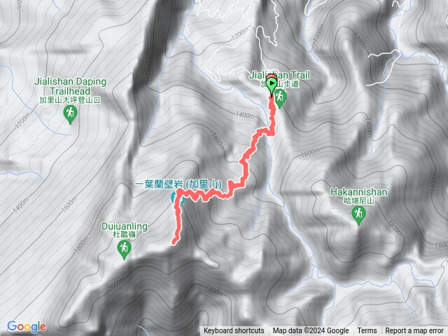 加里山-鹿場登山口