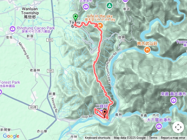 武潭泰武崑崙坳縱走