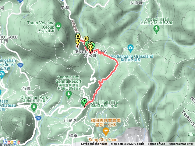 絹絲瀑布，冷水抗，夢幻