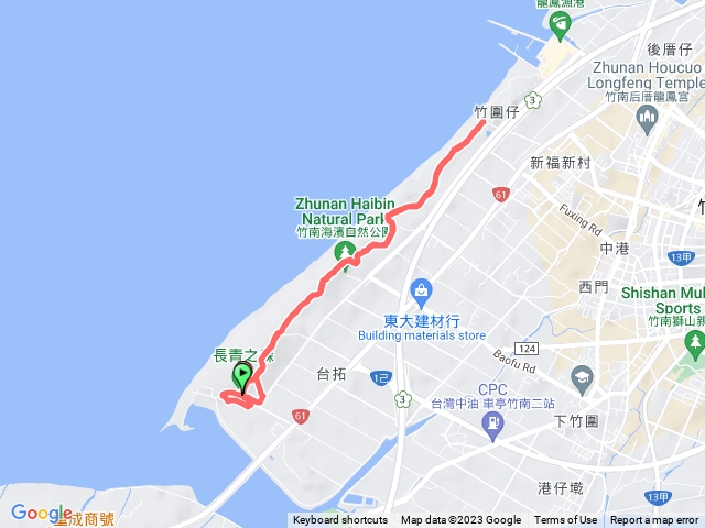 竹南海濱森林步道