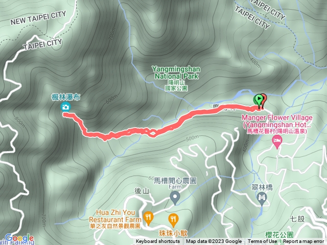 鹿角坑楓林瀑布保護區