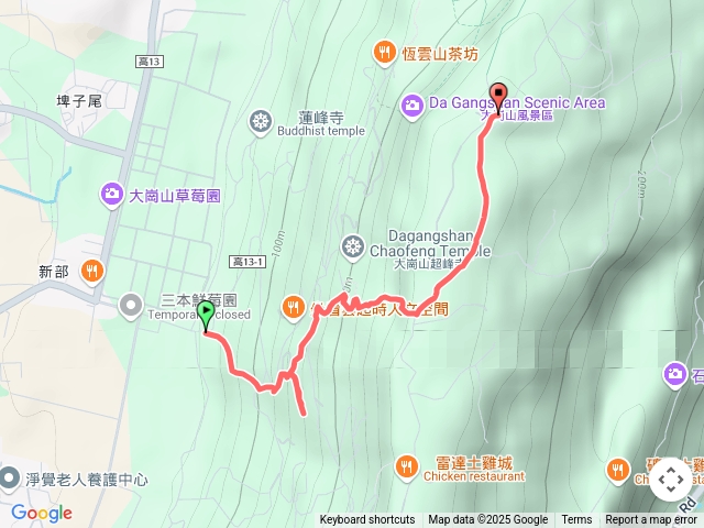 大崗山步道｜臺灣百大必訪步道