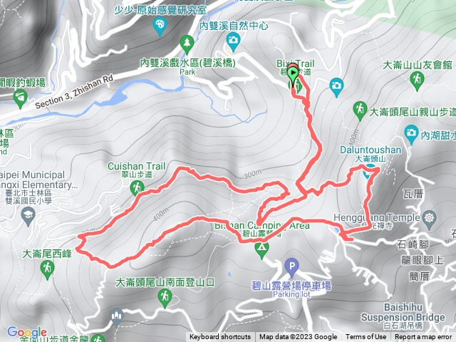 大崙頭、大崙尾 O型環走