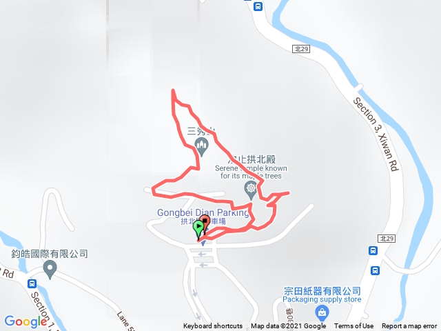 拱北殿步道